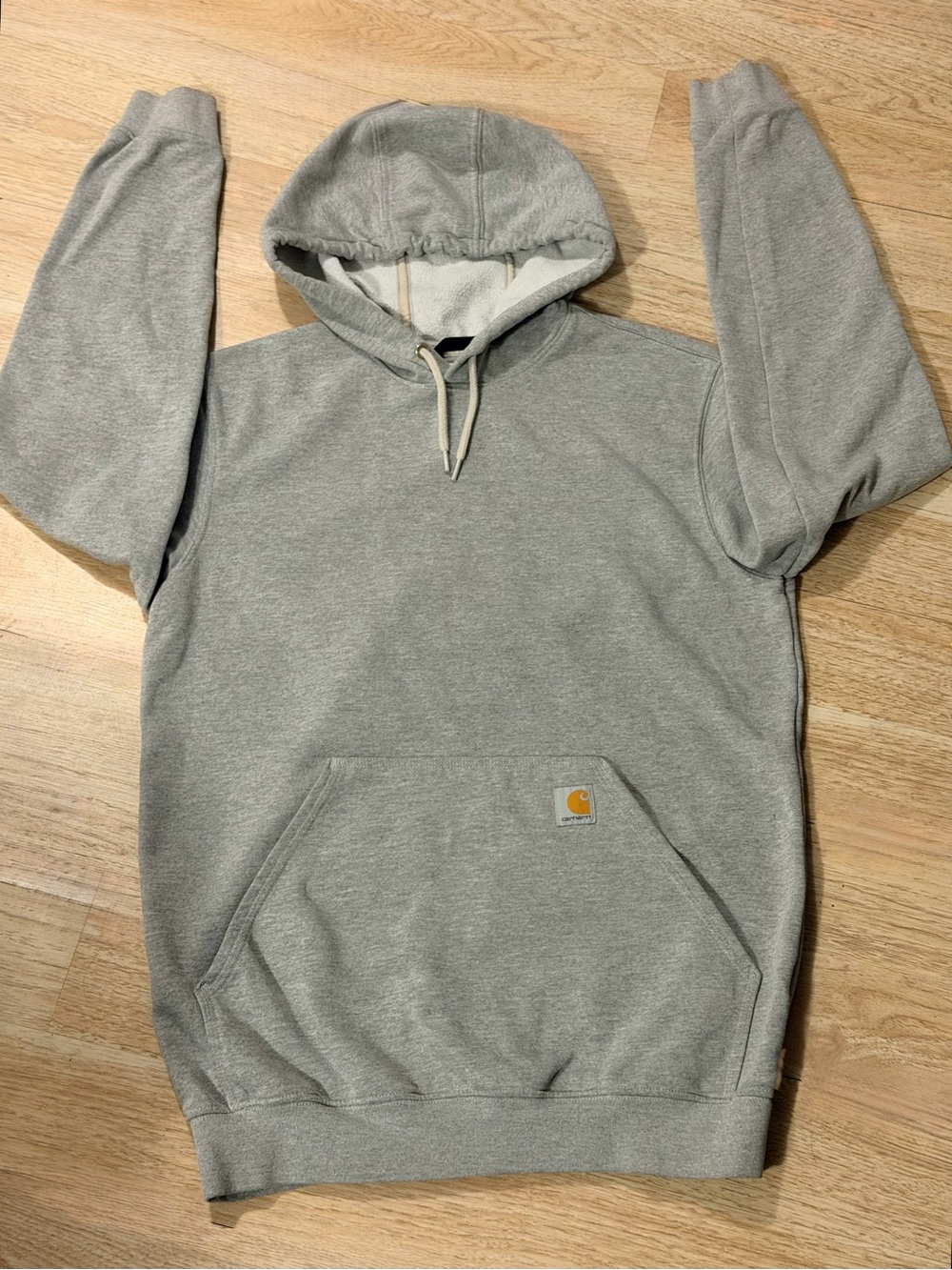 Carhartt Gray Pullover Hooded Sweatshirt